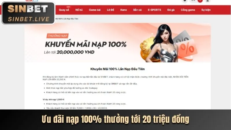 Thưởng nạp lại hàng ngày/tuần 33vin app
